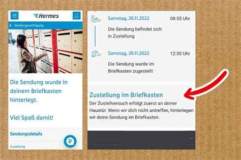 hermes zustellung bei abwesenheit|hermes boten sendung zustellung.